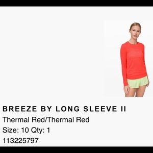 Lululemon top. Size 10. Excellent condition.